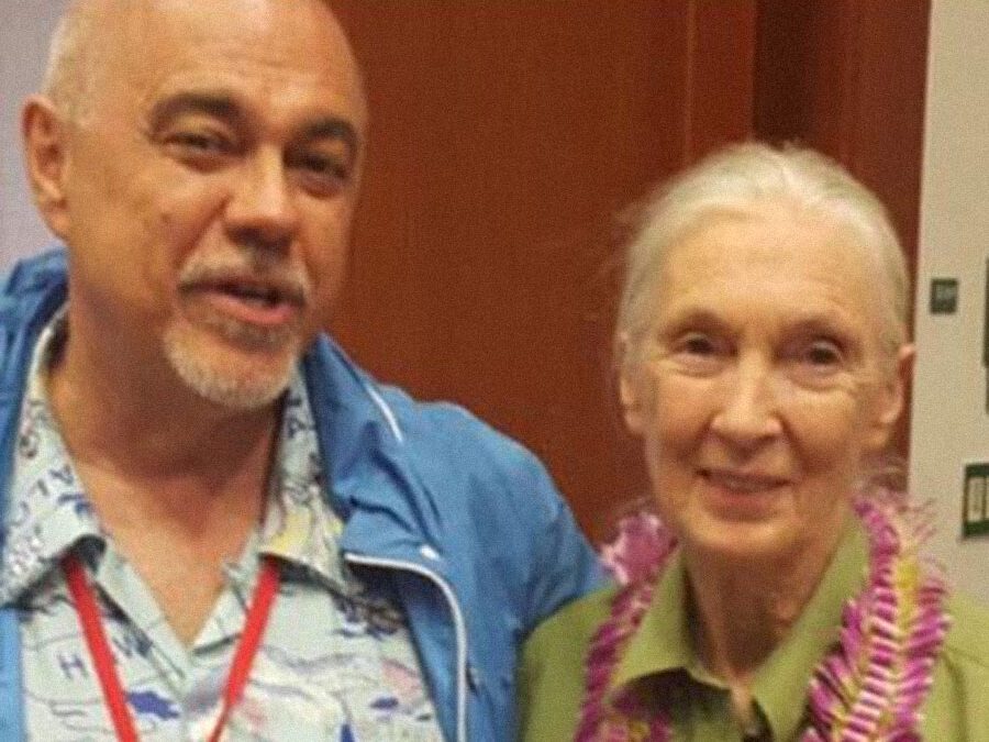 Jane Goodall em Congresso da UICN no Havaí